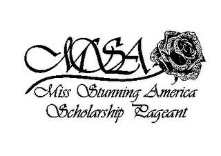 MSA MISS STUNNING AMERICA SCHOLARSHIP PAGEANT