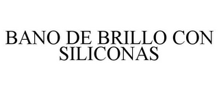 BANO DE BRILLO CON SILICONAS