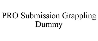 PRO SUBMISSION GRAPPLING DUMMY