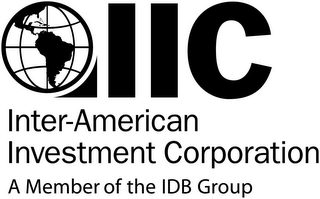 IIC INTER-AMERICAN INVESTMENT CORPORATION A MEMBER OF THE IDB GROUP