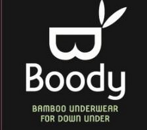 B BOODY BAMBOO UNDERWEAR FOR DOWN UNDER