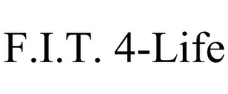 F.I.T. 4-LIFE