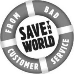 SAVE THE WORLD FROM BAD CUSTOMER SERVICE