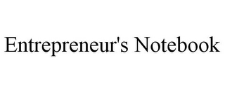 ENTREPRENEUR'S NOTEBOOK