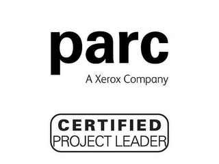 PARC A XEROX COMPANY CERTIFIED PROJECT LEADER