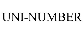 UNI-NUMBER