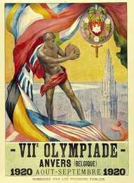 VIIE OLYMPIADE ANVERS (BELGIQUE) 1920 AOUT-SEPTEMBRE 1920