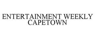 ENTERTAINMENT WEEKLY CAPETOWN