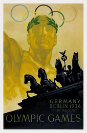 OLYMPIC GAMES GERMANY BERLIN 1936 1ST-16TH AUGUST