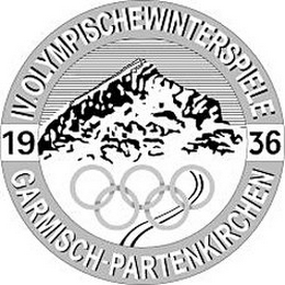 IV.OLYMPISCHEWINTERSPIELE GARMISCH-PARTENKIRCHEN 1936