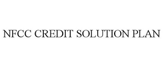 NFCC CREDIT SOLUTION PLAN