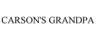 CARSON'S GRANDPA