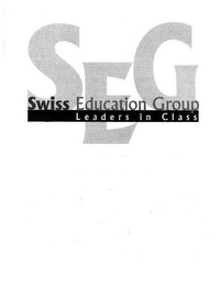 SEG SWISS EDUCATION GROUP LEADERS IN CLASS
