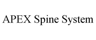 APEX SPINE SYSTEM