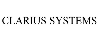 CLARIUS SYSTEMS