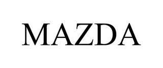 MAZDA