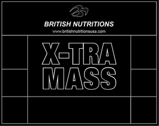 BRITISH NUTRITIONS WWW.BRITISHNUTRITIONSUSA.COM X-TRA MASS