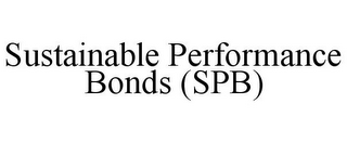 SUSTAINABLE PERFORMANCE BONDS (SPB)