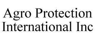 AGRO PROTECTION INTERNATIONAL INC