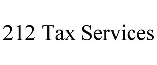 212 TAX SERVICES