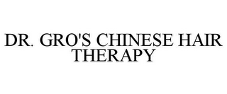 DR. GRO'S CHINESE HAIR THERAPY