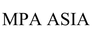 MPA ASIA