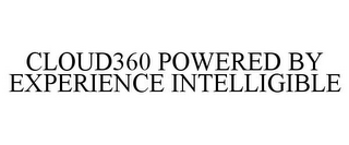 CLOUD360 POWERED BY EXPERIENCE INTELLIGIBLE