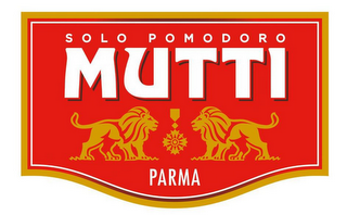 SOLO POMODORO MUTTI PARMA