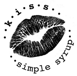 . . K . I . S . S . . . . SIMPLE SYRUP . .