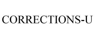 CORRECTIONS-U