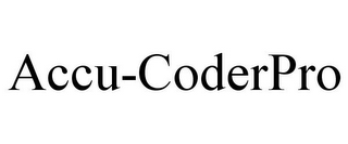 ACCU-CODERPRO