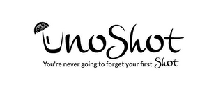 UNOSHOT YOU'RE NEVER GOING TO FORGET YOUR FIRST SHOT