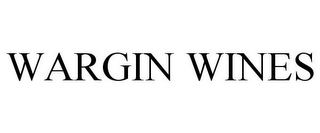 WARGIN WINES