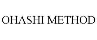 OHASHI METHOD