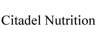 CITADEL NUTRITION