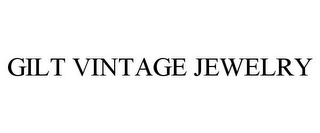 GILT VINTAGE JEWELRY