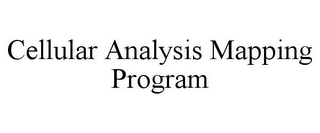 CELLULAR ANALYSIS MAPPING PROGRAM