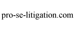 PRO-SE-LITIGATION.COM