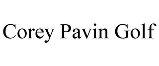 COREY PAVIN GOLF