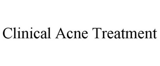 CLINICAL ACNE TREATMENT