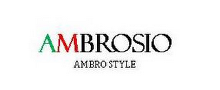 AMBROSIO AMBRO STYLE