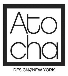 ATO CHA DESIGN//NEW YORK