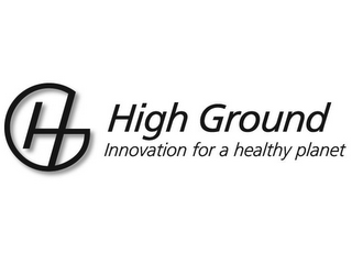 HG HIGH GROUND INNOVATION FOR A HEALTHY PLANET