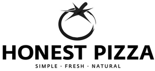 HONEST PIZZA SIMPLE · FRESH · NATURAL