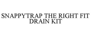 SNAPPYTRAP THE RIGHT FIT DRAIN KIT