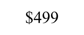 $499