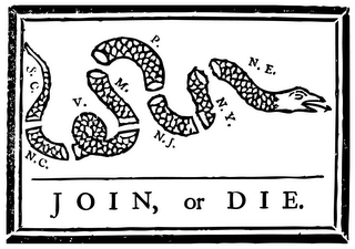 JOIN, OR DIE. S.C. N.C. V. M. P. N.J. N.Y. N.E.