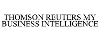 THOMSON REUTERS MY BUSINESS INTELLIGENCE