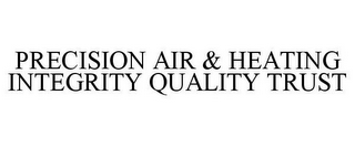 PRECISION AIR & HEATING INTEGRITY QUALITY TRUST