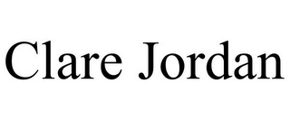 CLARE JORDAN